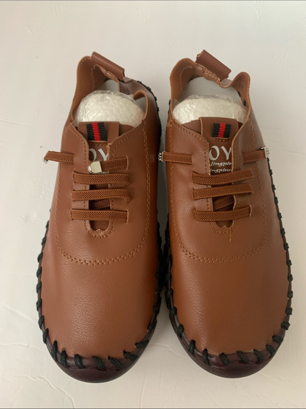 Ladies Brown Casual  athletic Slip-On Shoes